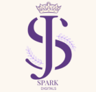 brown cream minimalist s j initial wedding logo